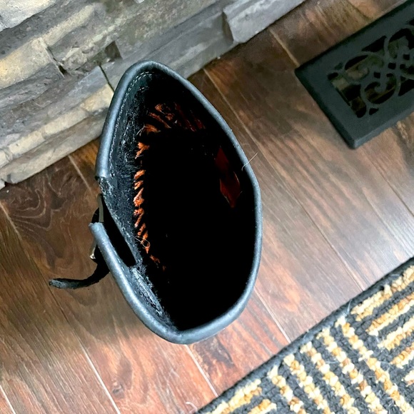 Woman’s Black Harley Davidson Motorcycle Boot size 5.5 - Picture 5 of 6